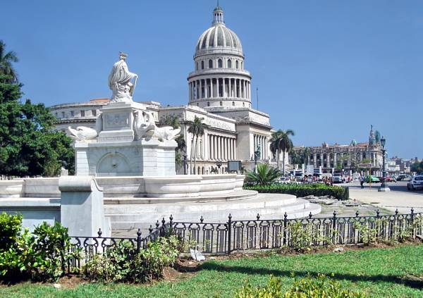 Fuente de la India, Fuente de la Noble Habana, Capitolio de la Habana